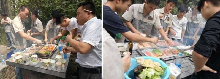 快乐事情，，团结奋进，，心中有梦开拓立异 ——记钣金加工部团建活动 - 员工活动 - 星际娱乐